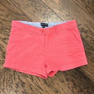Simply Southern Pink Stretchy Chino Shorts Ladies sz 2